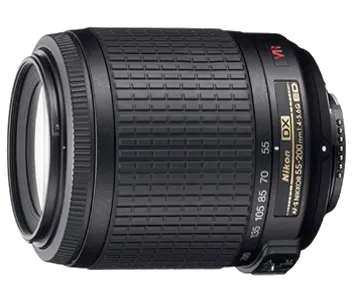 Замена узла диафрагмы Nikon 55-200mm f/4-5.6G AF-S DX VR IF-ED Zoom-Nikkor